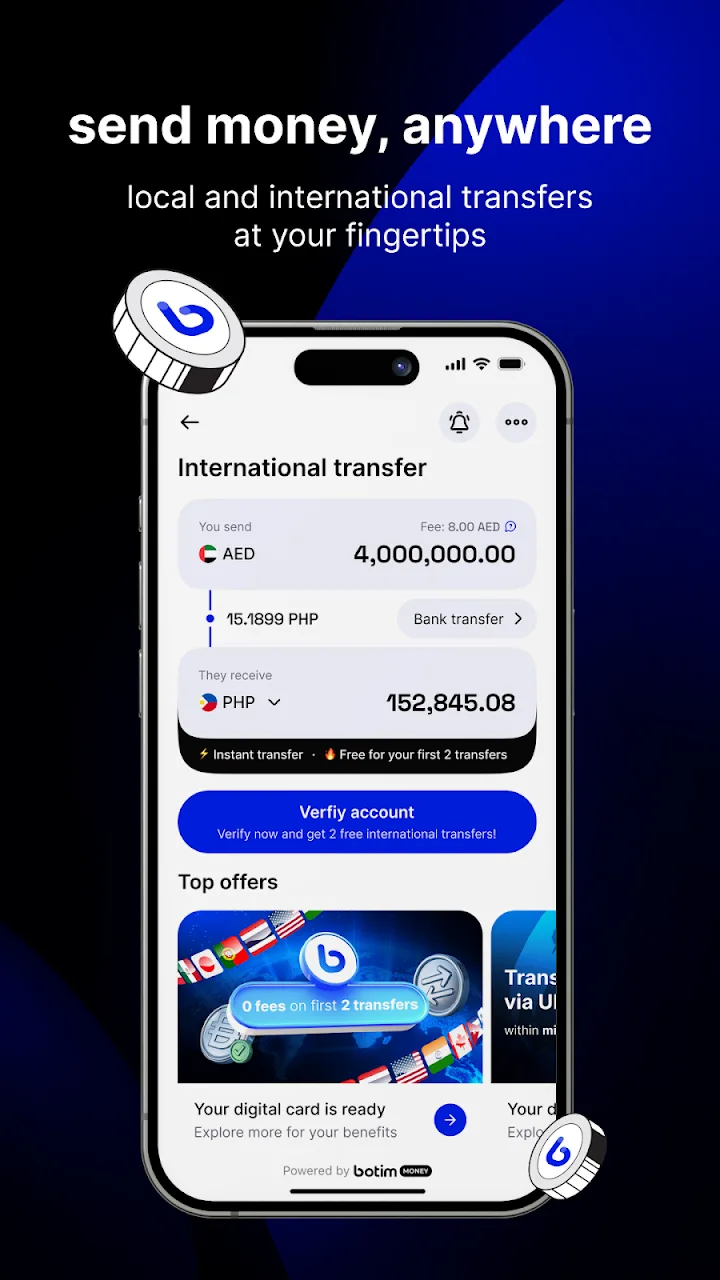 botim international money transfer